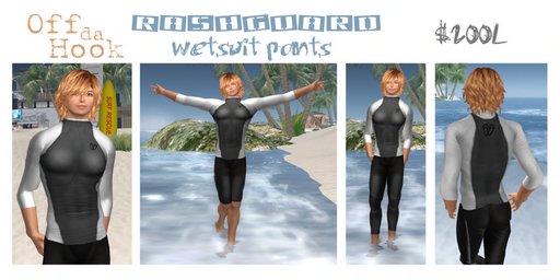 Off da Hook Rashguard & Wetsuit Pants