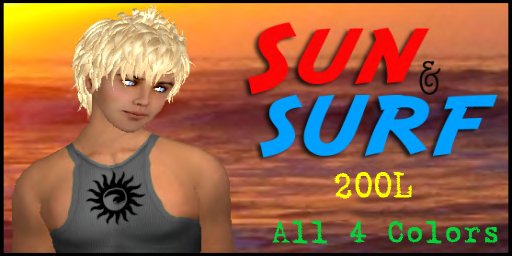 Off da Hook Sun & Surf Tanktop Fat Pack