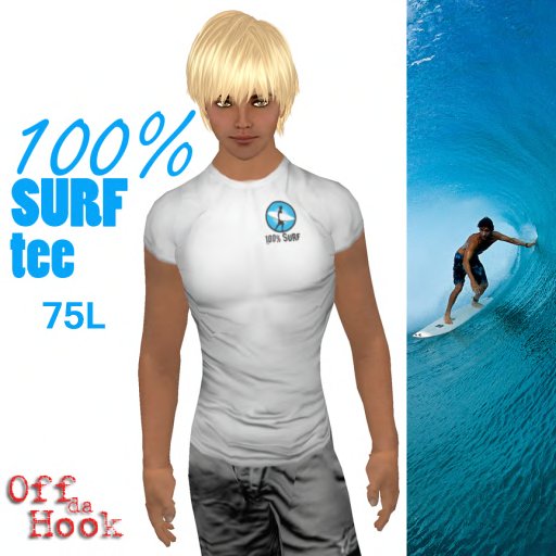 Off da Hook Surf Tee