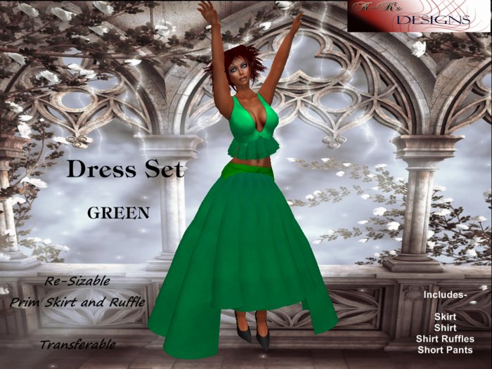 Dress Set Green