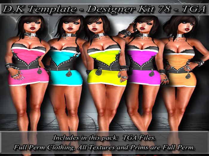 D.K Template - Designer Kit 78 - TGA