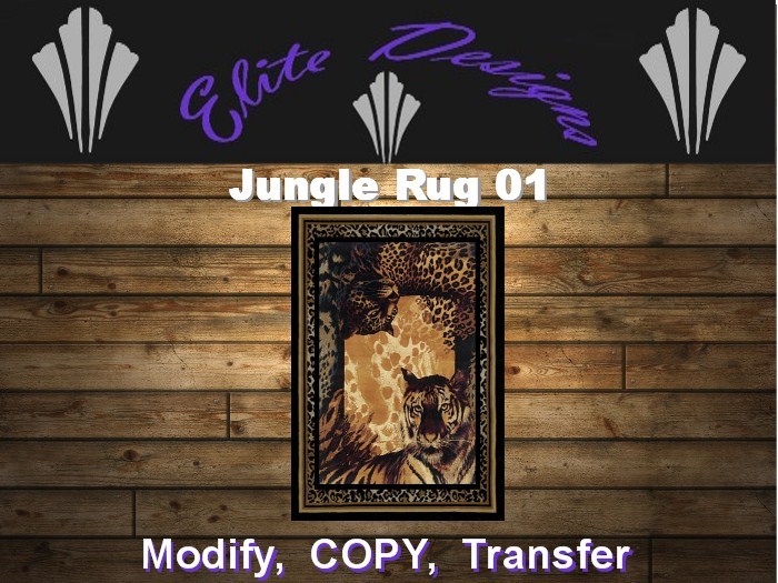 ~~ FULL PERM - Jungle Rug 01 ~~