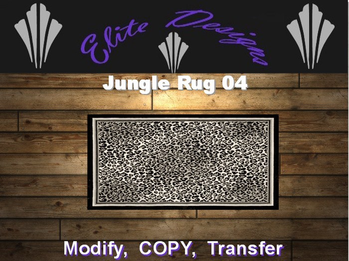 ~~ FULL PERM - Jungle Rug 04 ~~