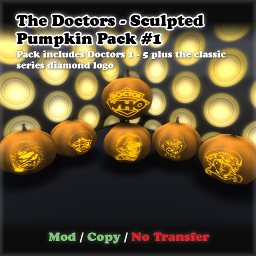 The Doctors Pumpkins Pack 1