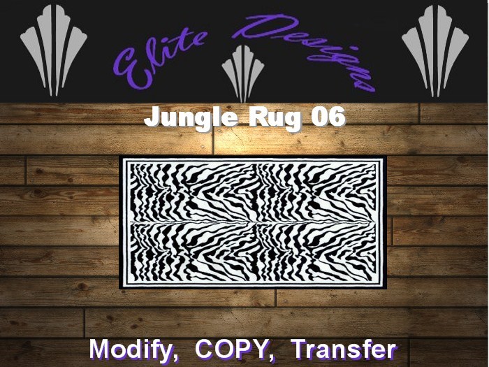 ~~ FULL PERM - Jungle Rug 06 ~~