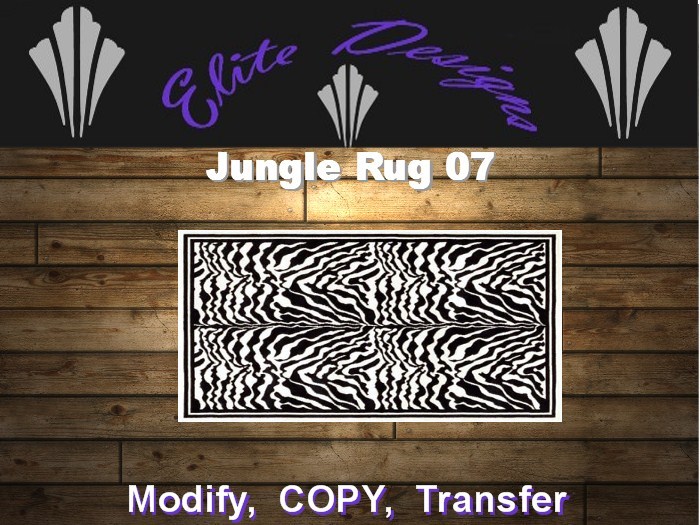 ~~ FULL PERM - Jungle Rug 07 ~~