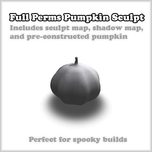 Full Perms Pumpkin Sculpt