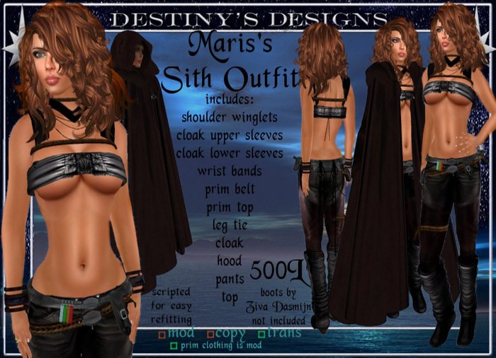 !~DD~! Maris Sith Outfit