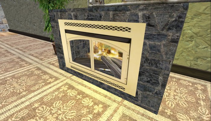 Dual Side Stone Fire Place 2 v1.3
