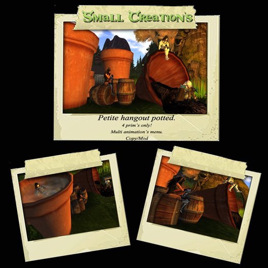 <Small> Petite potted hangout (boxed)