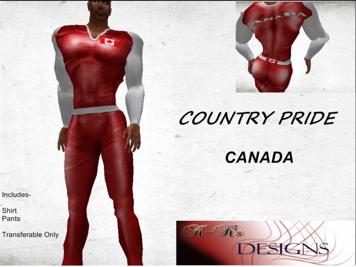 Country Pride Canada Male