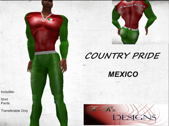 Country Pride Mexico Male