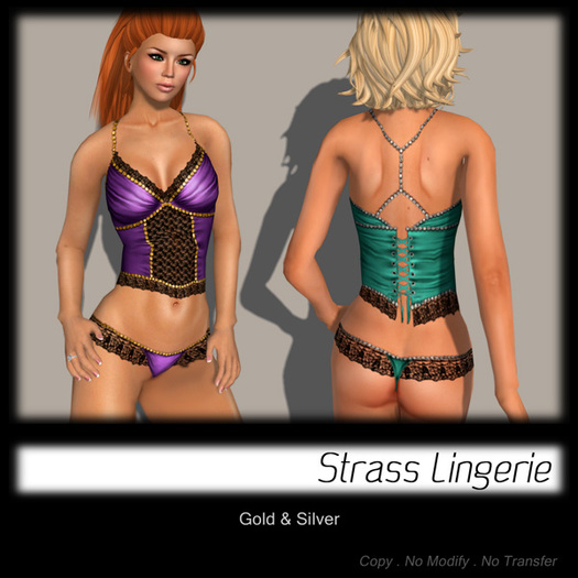 - MPP - Strass Lingerie - Pink