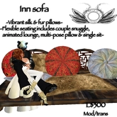 Inn Seating - flexible seating for inns, taverns, bars, or homes :)