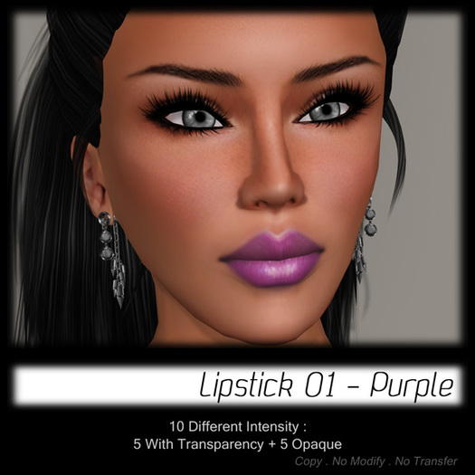 - MPP Makeup - Lipstick 01 - Purple