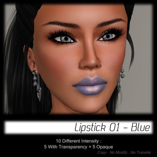 - MPP Makeup - Lipstick 01 - Blue