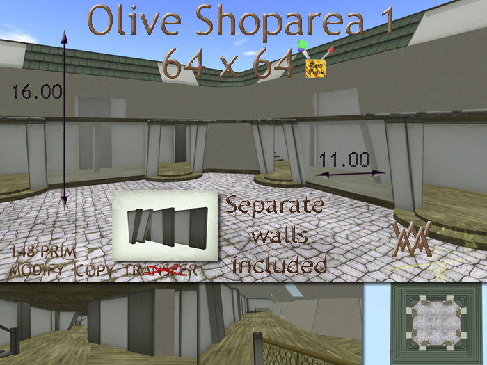 PREFAB Olive Shoparea 1 by Wild Motley