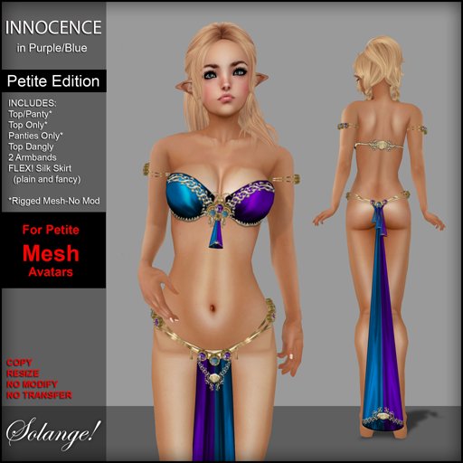 *Solange!* Petite Innocence HH - PURPLE/BLUE