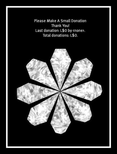 *MRC* Diamond Flower Tip Jar