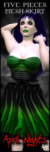 Dare Designs: April Nights - green