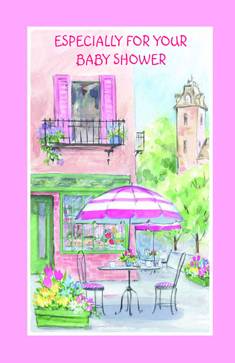 BABY SHOWER GREETING CARD