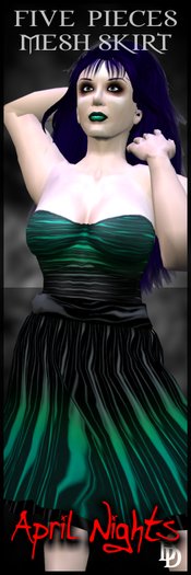 Dare Designs: April Nights - teal