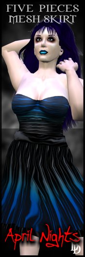 Dare Designs: April Nights - blue