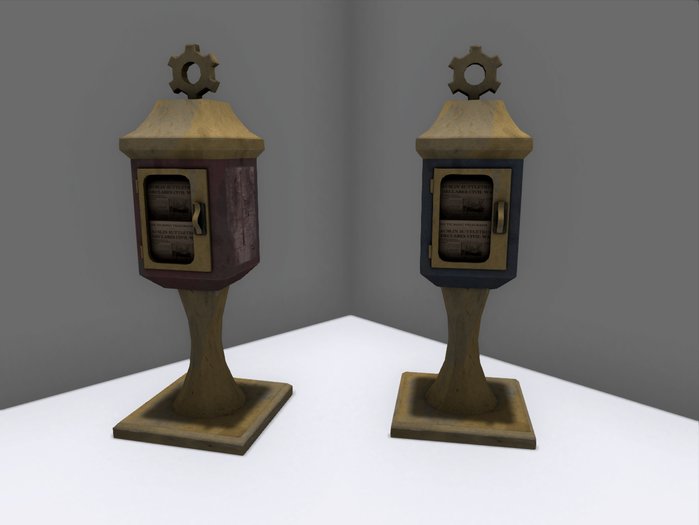 Elmlican Newspaper Boxes (Boxed)