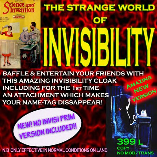 AMAZING INVISIBILITY CLOAK