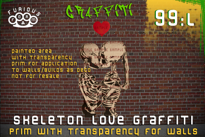!Skeleton Love  Graffiti -//FF//-