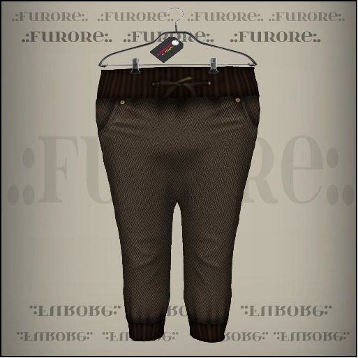 [Furore] Mesh Drop Pants *Cookie*