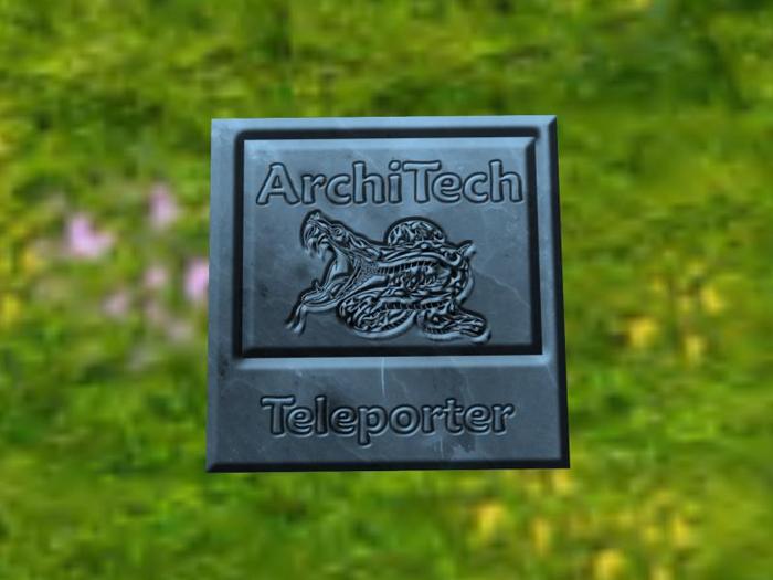 ArchiTech Design Teleporter (One of my items  for DIY and building enthusiasts)