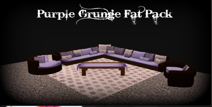 Purple Grunge Fat Pack