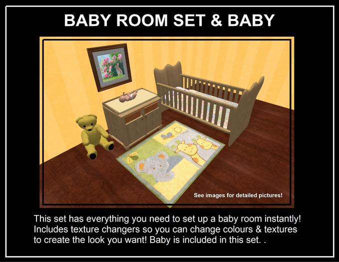 BABY ROOM SET-BABY INCLUDED