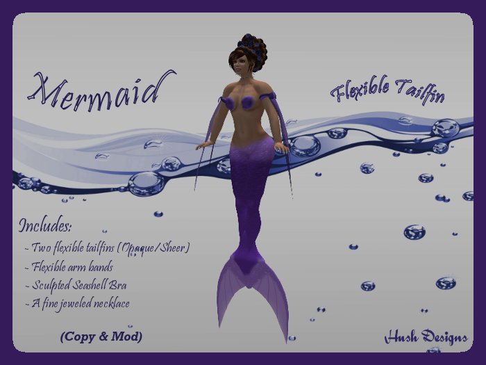 Mermaid - Blue Mist  