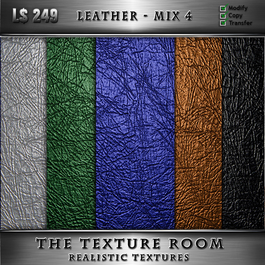The Texture Room - Leather Mix 4 Textures