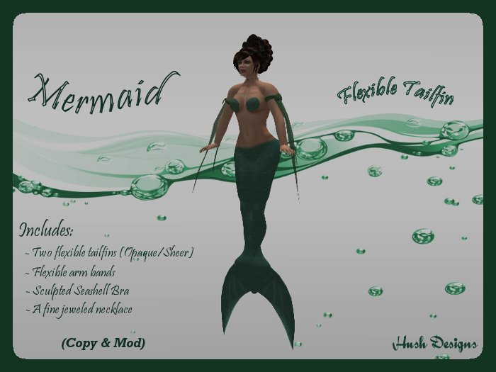 Mermaid - Green  