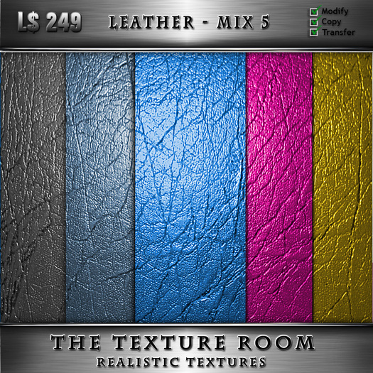 The Texture Room - Leather Mix 5 Textures