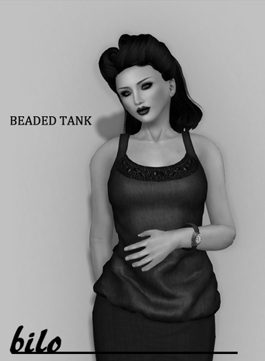 {bilo} Beaded Tank  - DEMO MESH