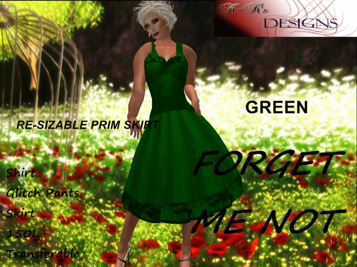 Forget Me Not Green