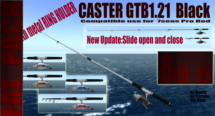 Fishing Rod Caster GT::B Version 1.23 Fat Pack (Unpack me)