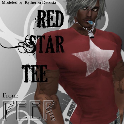 PEER Tee-  Red Star