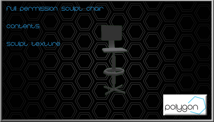 polygon-tall chair 