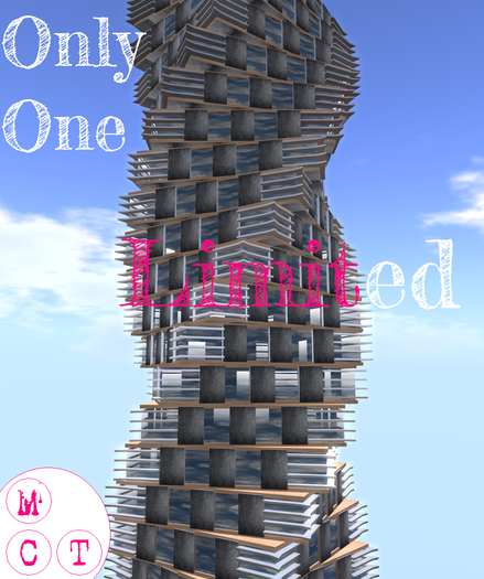 Skyscraper Spiral Mesh - Mesh Physical - Low Prim