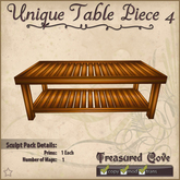 -TC- Unique Table Piece 4 Clearance Priced