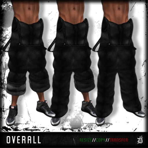 DEF! Overall / Skulls Or Nuthin / Black 