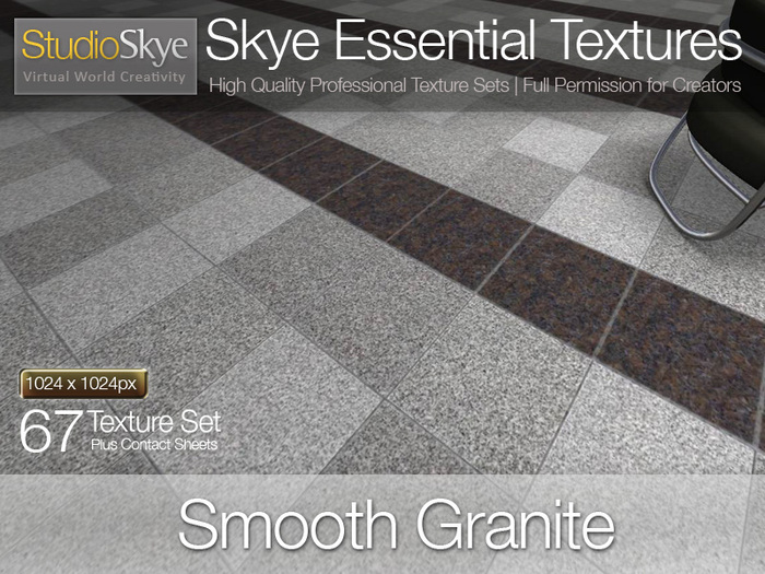Smooth Granite - Skye Essential Full Perms Textures