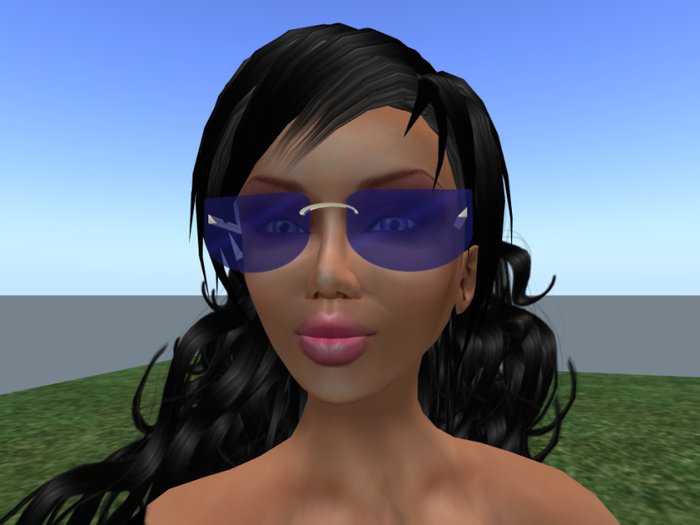 NE Design Glasses Blue