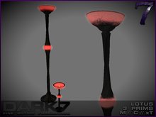 Dark 7: Lotus Lamp Set - red