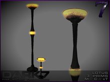Dark 7: Lotus Lamp Set - yellow